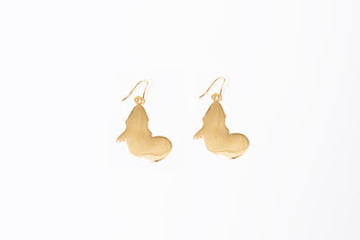 Boucles d’oreilles Afrique Pendante
