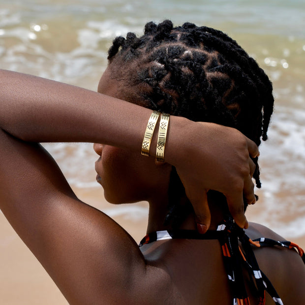 Bracelet Bogolan « Abondance »